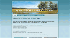 Desktop Screenshot of karengaagart.com